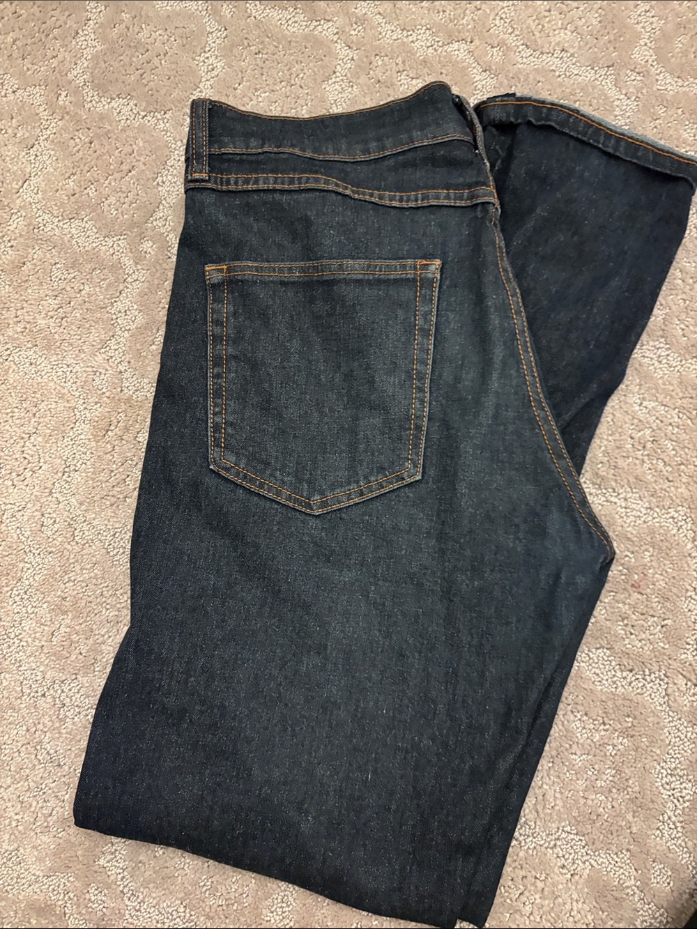 Ben Sherman Men's Dark Indigo Straight Leg Jeans